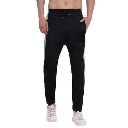 Attitude Men's Regular Fit Lower– Cotton Blend Joggers with Elastic Waistband & Pockets |