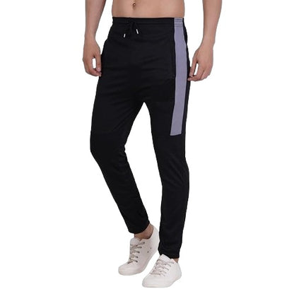 Attitude Men's Regular Fit Lower– Cotton Blend Joggers with Elastic Waistband & Pockets |