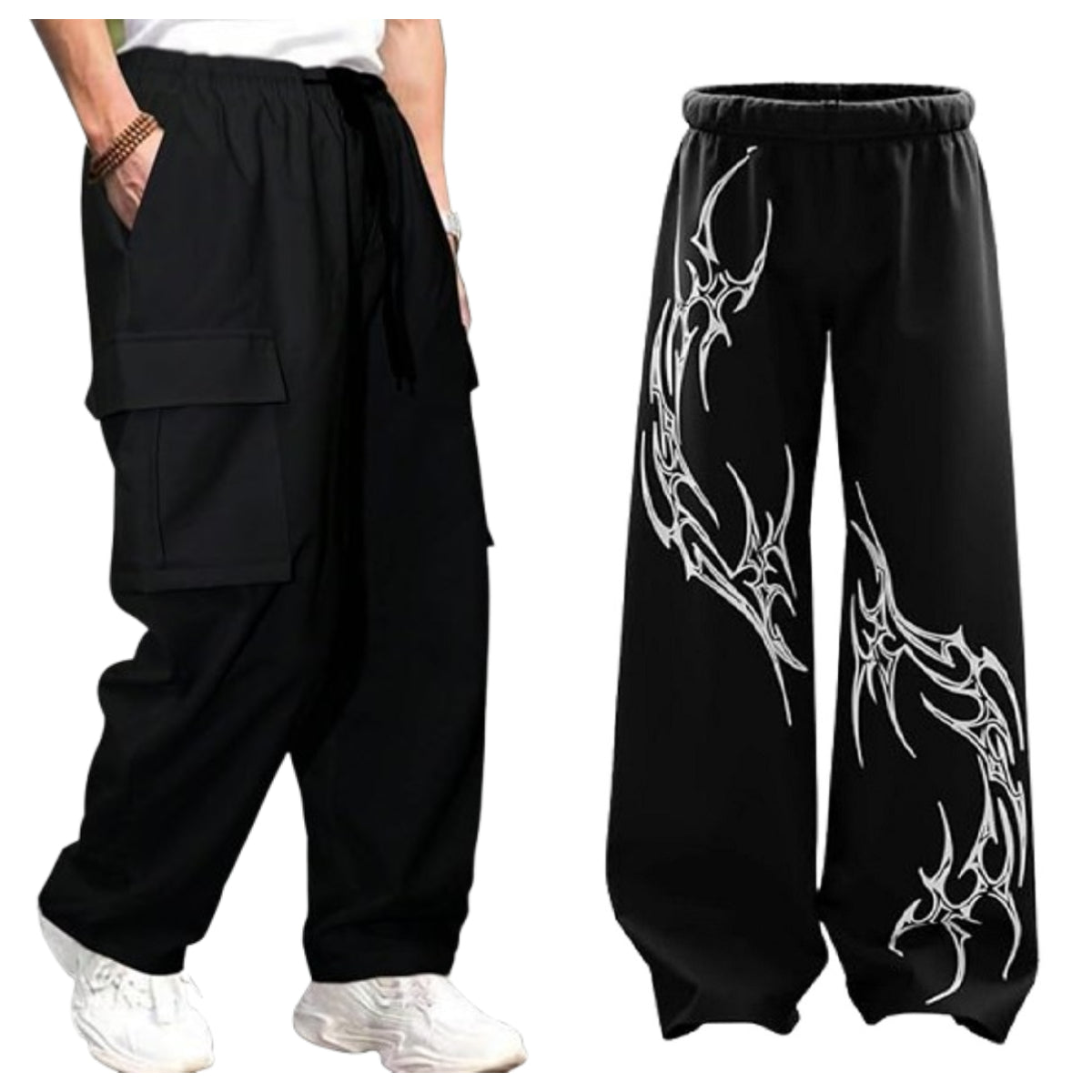 Attitude Combo Men's Printed Baggy \ Cargo Lower