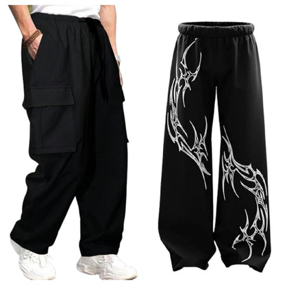 Attitude Combo Men's Printed Baggy \ Cargo Lower