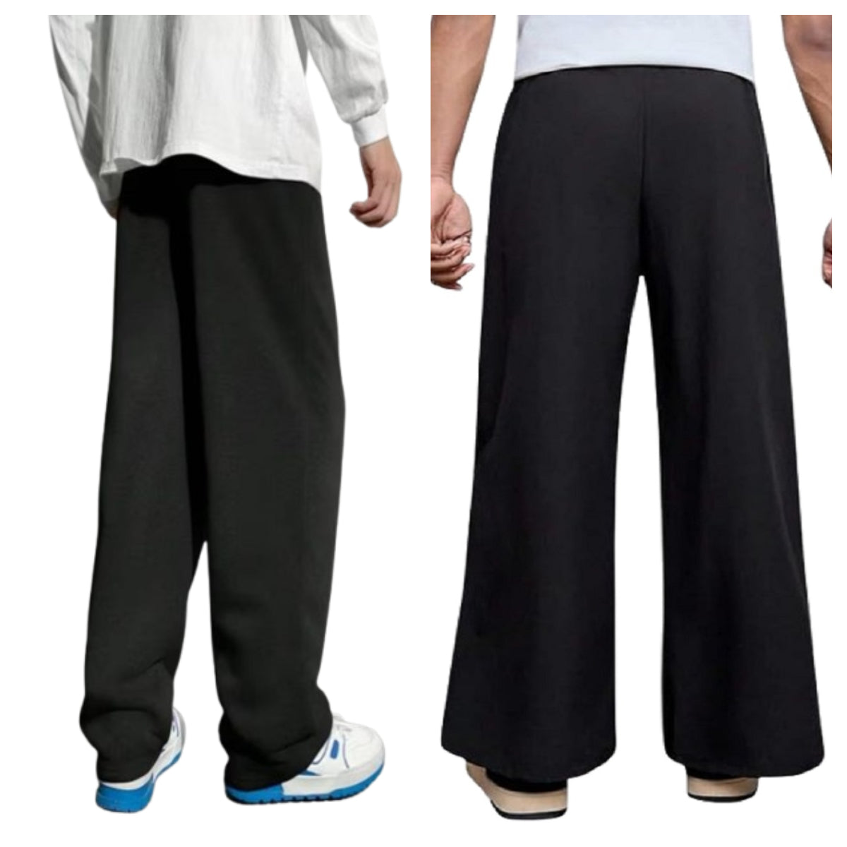 Attitude Combo Men's Regular Fit Printed Baggy Lower– Cotton Blend Joggers with Elastic Waistband & Pockets |