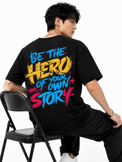 Attitude Men's Slogan Printed T-Shirt | Premium Cotton Casual Round Neck Tee for Men