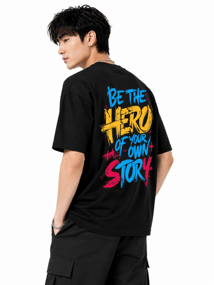 Attitude Men's Slogan Printed T-Shirt | Premium Cotton Casual Round Neck Tee for Men