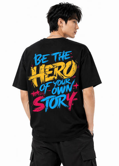 Attitude Men's Slogan Printed T-Shirt | Premium Cotton Casual Round Neck Tee for Men
