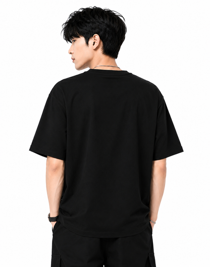 Attitude T-Shirts for Men, | Premium Cotton Casual Round Neck Tee for Men | Oversized Printed T-Shirt for Men