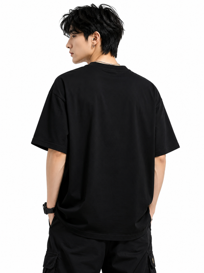 Attitude T-Shirts for Men | Oversized Squid Game Printed T-Shirt for Men | 100% Pure Cotton T Shirt