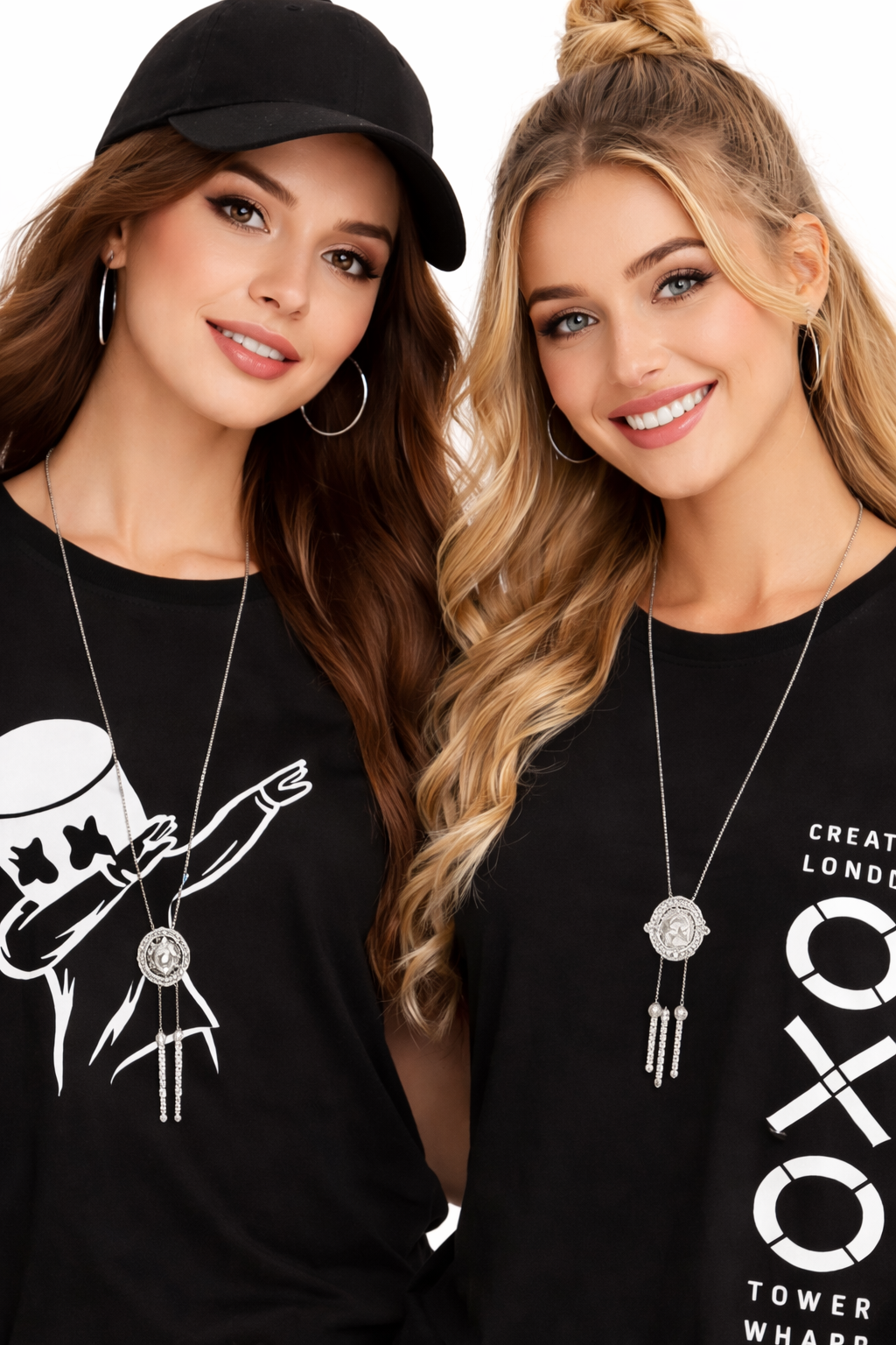 Attitude Start Of Fashion Women’s Black Graphic Printed Cotton T-Shirt – Casual Streetwear Top