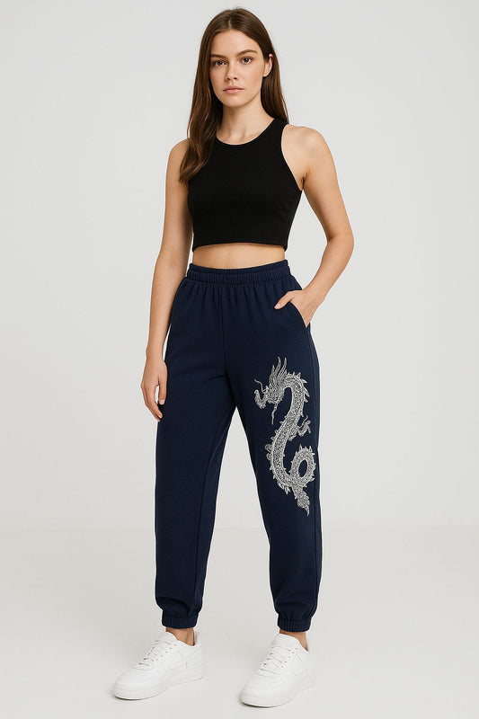 Attitude Girl's Regular Fit Printed  Dragoan Lower