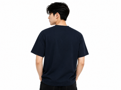 Attitude Eagle Graphic Oversized T-Shirt for Men