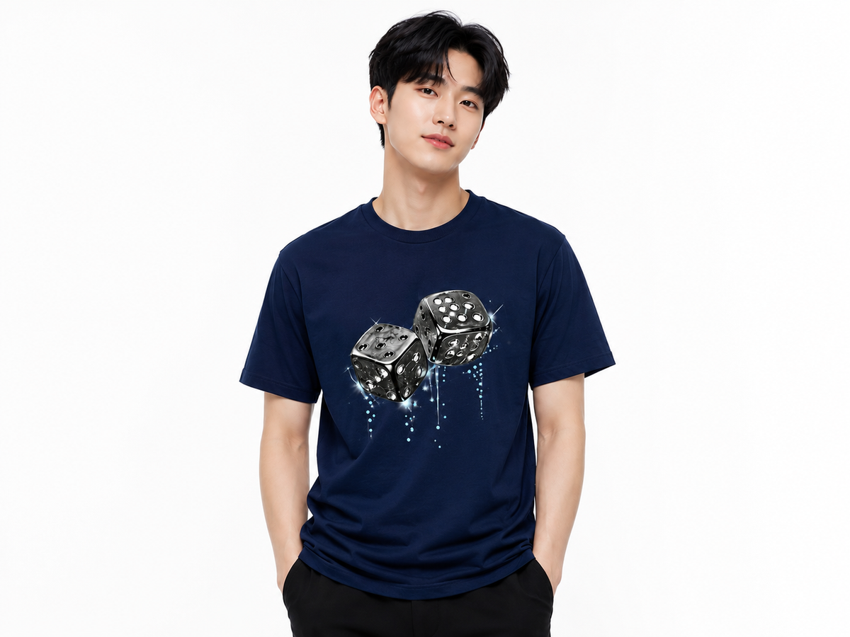 Attitude Men Casual Printed Oversized T-Shirt