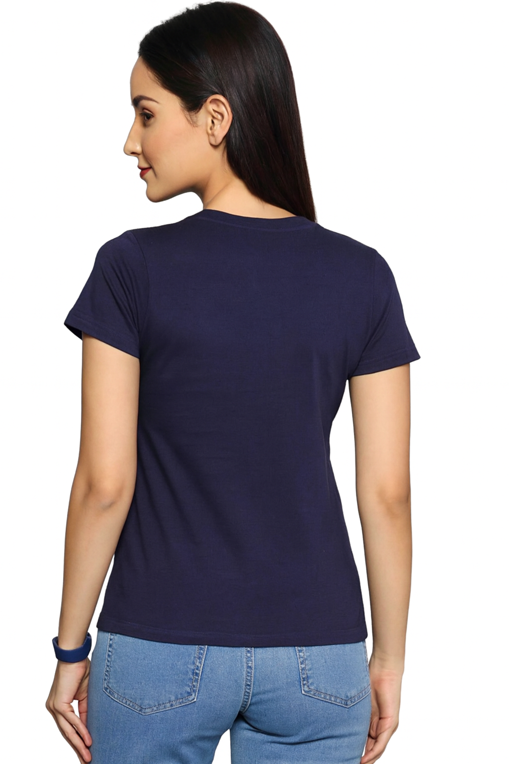 Navy Blue “Youth Culture” Graphic Printed T-Shirt,