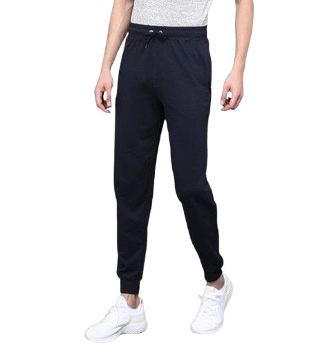 Attitude Men's Regular Fit Solid Lower– Cotton Blend Joggers with Elastic Waistband & Pockets |
