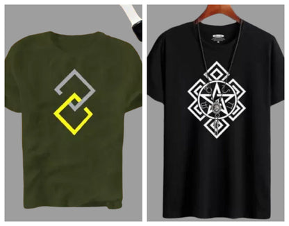 Attitude Half Sleeve T-shirts Combo