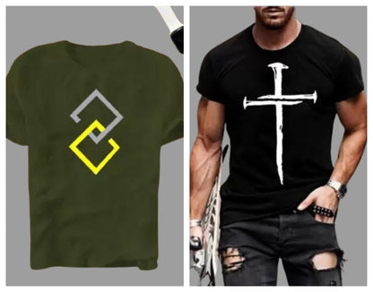 Attitude Half Sleeve T-shirts Combo