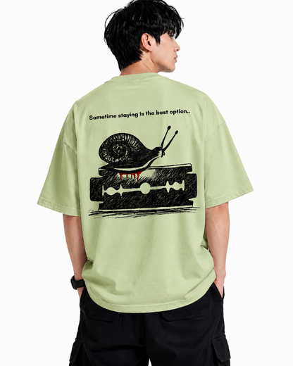 Attitude men slogan Printed Oversized tshirt | Baggy T Shirt