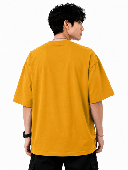Attitude T-Shirts for Men, | Premium Cotton Casual Round Neck Tee for Men | Oversized Printed T-Shirt for Men