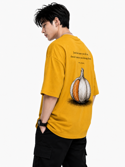 Attitude T-Shirts for Men | Oversized Slogan Printed T-Shirt for Men | 100% Pure Cotton T Shirt
