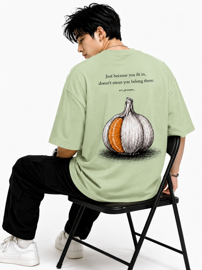 Attitude T-Shirts for Men | Oversized Slogan Printed T-Shirt for Men | 100% Pure Cotton T Shirt