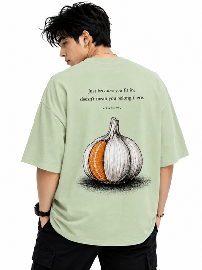 Attitude T-Shirts for Men | Oversized Slogan Printed T-Shirt for Men | 100% Pure Cotton T Shirt