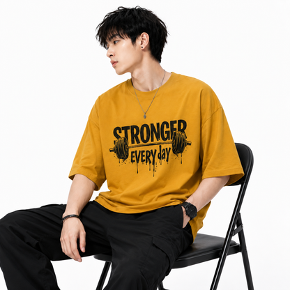Attitude T-Shirts for Men | Oversized Slogan Printed T-Shirt | Cotton T Shirt For Men