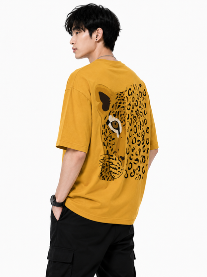 Attitude T-Shirts for Men | Oversized Printed T-Shirt | Wild Life | Cotton T Shirt For Men