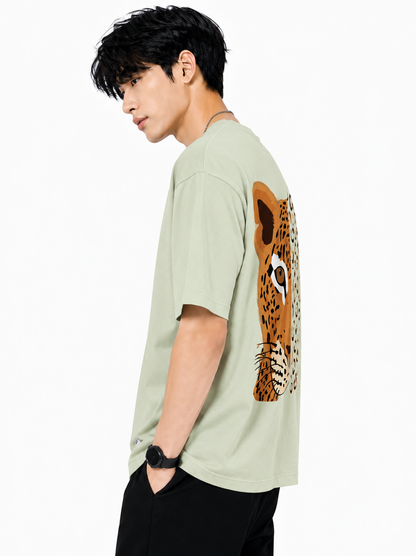 Attitude T-Shirts for Men | Oversized Printed T-Shirt | Wild Life | Cotton T Shirt For Men