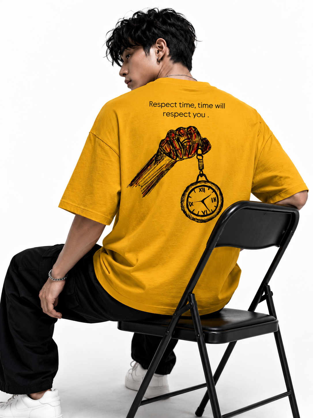 Attitude T-Shirts for Men | Oversized T-Shirt | Slogan Printed t shirt | 100% Pure Cotton T Shirt