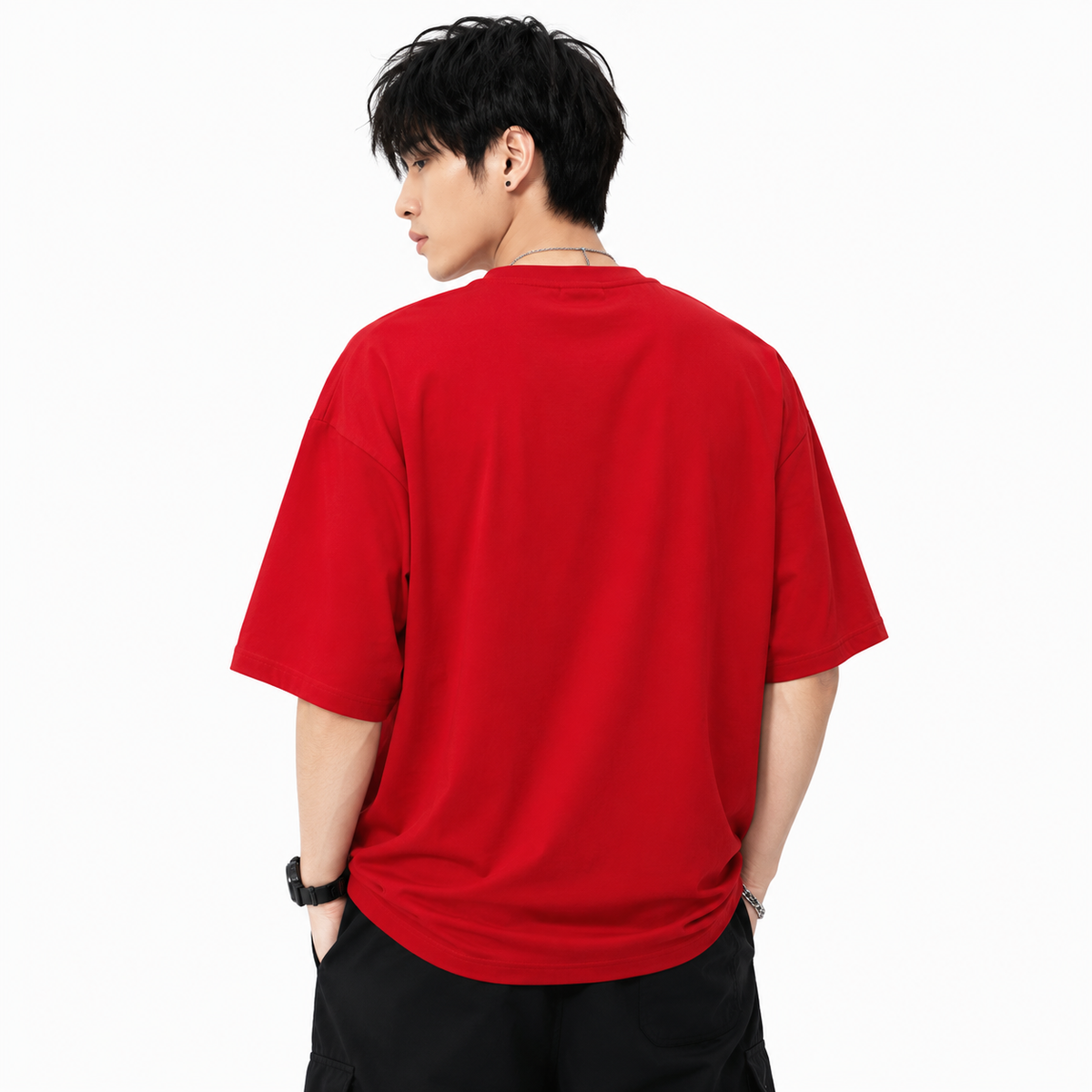 Attitude T-Shirts for Men | Oversized Slogan Printed T-Shirt | Cotton T Shirt For Men