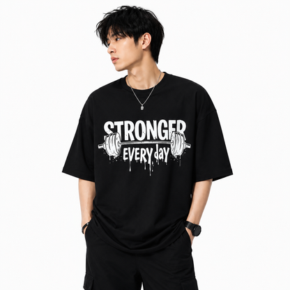 Attitude T-Shirts for Men | Oversized Slogan Printed T-Shirt | Cotton T Shirt For Men