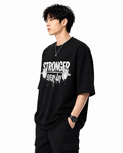 Attitude T-Shirts for Men | Oversized Slogan Printed T-Shirt | Cotton T Shirt For Men
