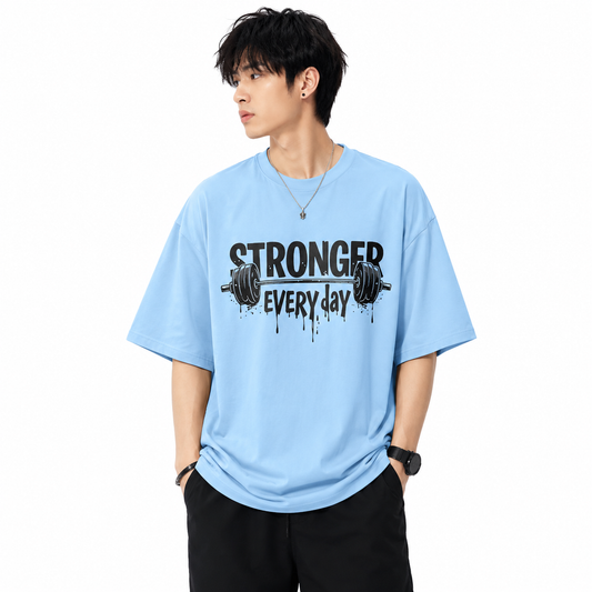 Attitude T-Shirts for Men | Oversized Slogan Printed T-Shirt | Cotton T Shirt For Men