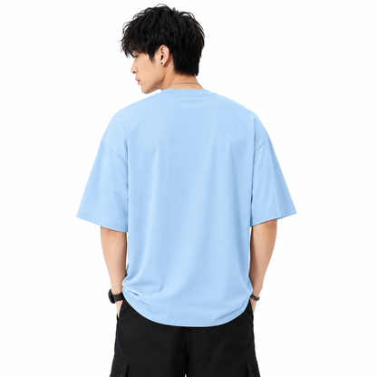 Attitude T-Shirts for Men | Oversized Slogan Printed T-Shirt | Cotton T Shirt For Men