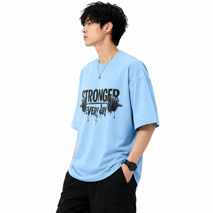 Attitude T-Shirts for Men | Oversized Slogan Printed T-Shirt | Cotton T Shirt For Men