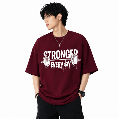 Attitude T-Shirts for Men | Oversized Slogan Printed T-Shirt | Cotton T Shirt For Men