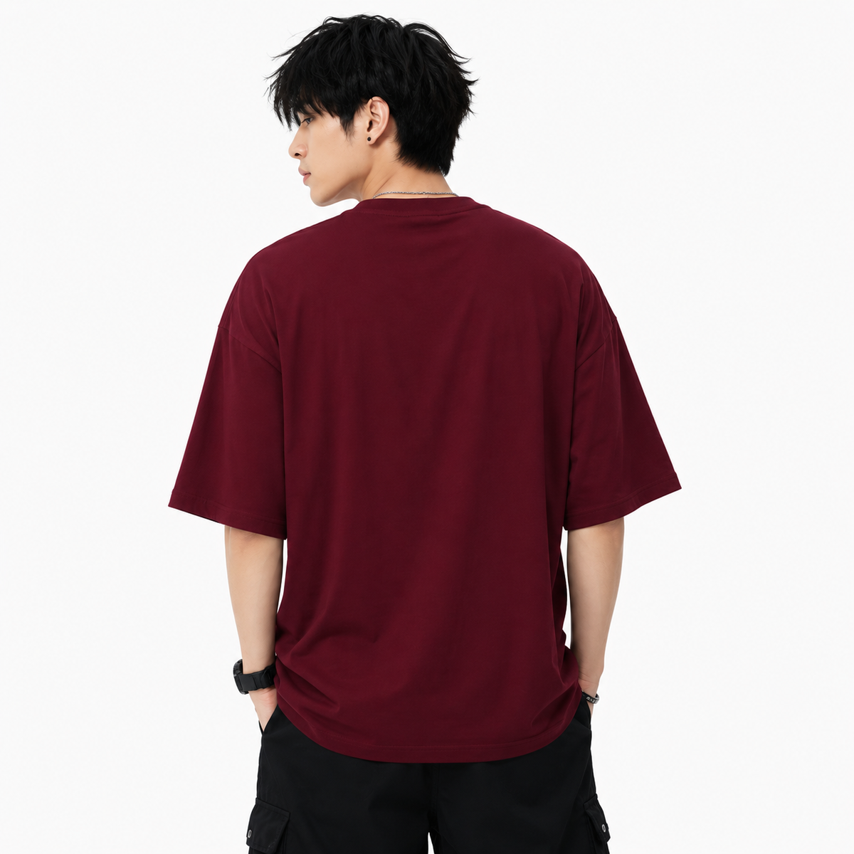 Attitude T-Shirts for Men | Oversized Slogan Printed T-Shirt | Cotton T Shirt For Men