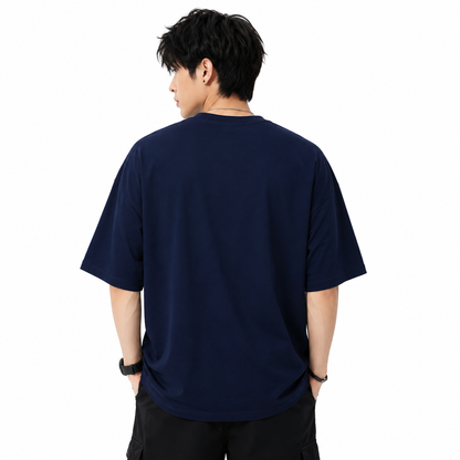 Attitude T-Shirts for Men | Oversized Slogan Printed T-Shirt | Cotton T Shirt For Men