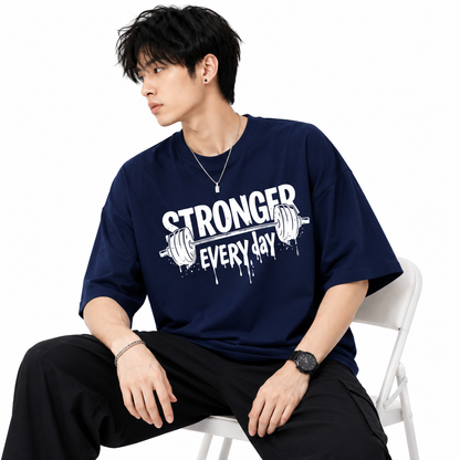 Attitude T-Shirts for Men | Oversized Slogan Printed T-Shirt | Cotton T Shirt For Men