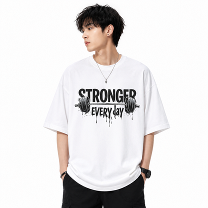 Attitude T-Shirts for Men | Oversized Slogan Printed T-Shirt | Cotton T Shirt For Men