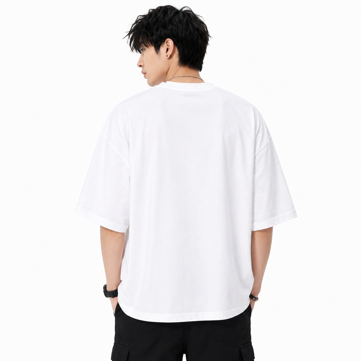 Attitude T-Shirts for Men | Oversized Slogan Printed T-Shirt | Cotton T Shirt For Men