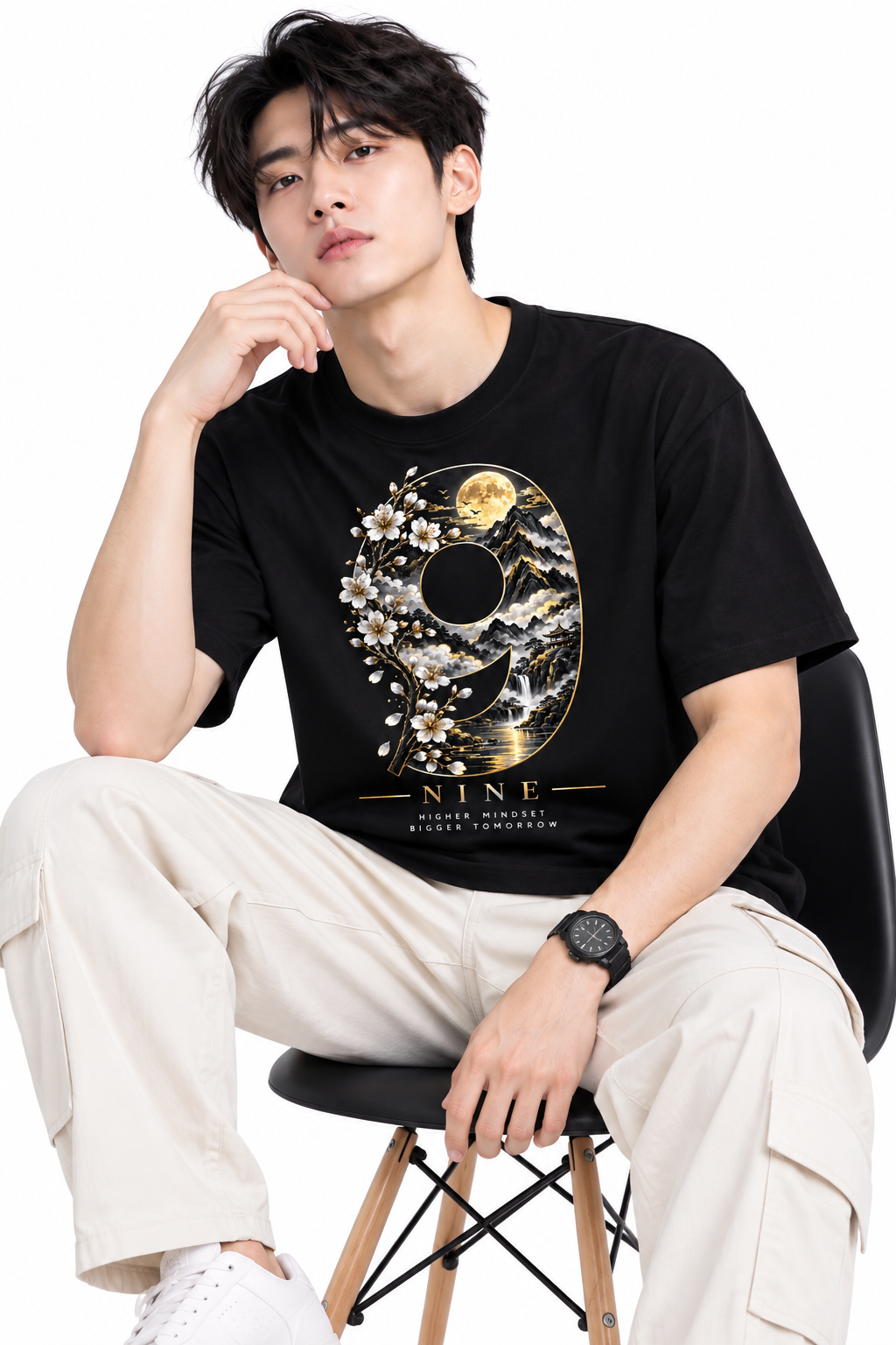 Attitude T-Shirts for Men | India's Trending One | 100% Pure Cotton Oversized Printed Tee