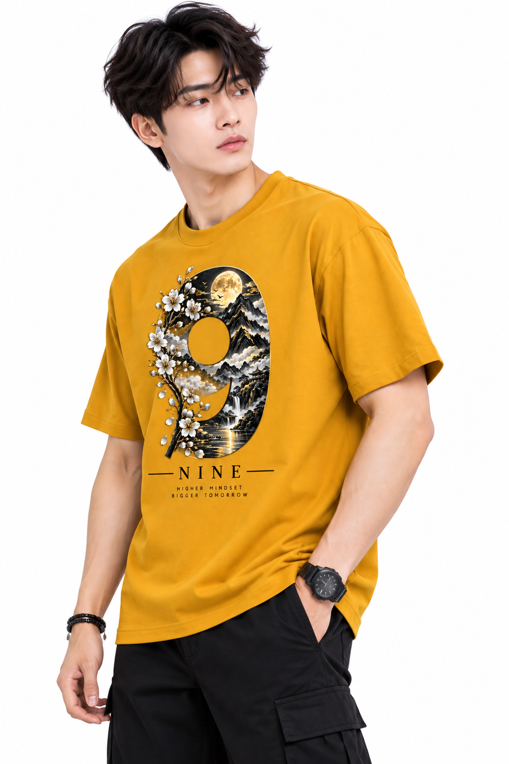 Attitude T-Shirts for Men | India's Trending One | 100% Pure Cotton Oversized Printed Tee
