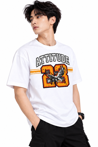 Attitude T-Shirts for Men | Trending | 100% Pure Cotton Oversized | Stylish T Shirt in India