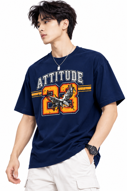 Attitude T-Shirts for Men | Trending | 100% Pure Cotton Oversized | Stylish T Shirt in India