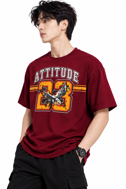 Attitude T-Shirts for Men | Trending | 100% Pure Cotton Oversized | Stylish T Shirt in India