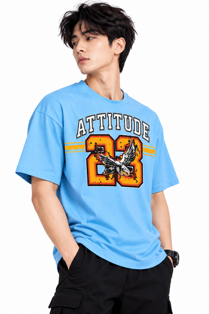 Attitude T-Shirts for Men | Trending | 100% Pure Cotton Oversized | Stylish T Shirt in India