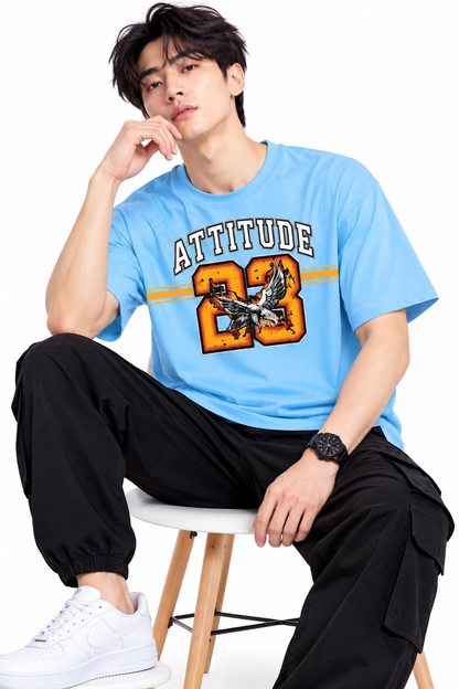 Attitude T-Shirts for Men | Trending | 100% Pure Cotton Oversized | Stylish T Shirt in India