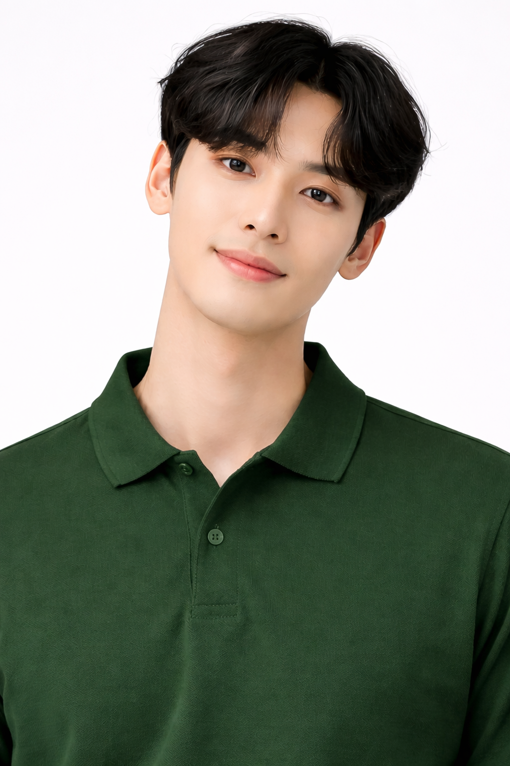 Attitude Start of Fashion Classic Green Polo T-Shirt for Men