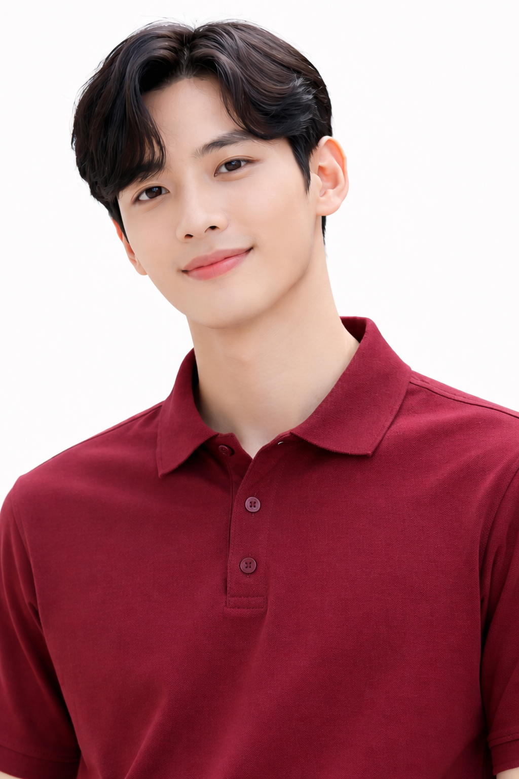 Attitude Start of Fashion Men’s Premium Maroon Polo T-Shirt – Classic Smart Casual Wear
