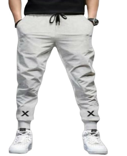Attitude Men's Regular Fit Printed Grip Lower– Cotton Blend, Elastic Waistband & Pockets |