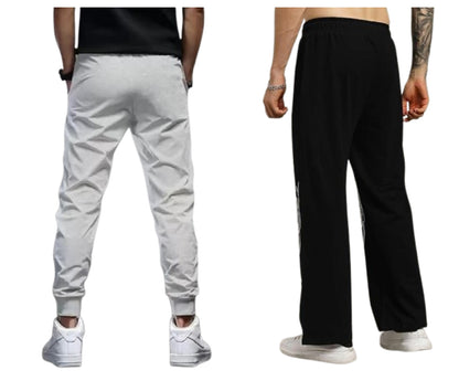 Attitude Combo Men's Regular Fit Printed Baggy/Jogger Lower – Cotton Blend: